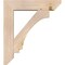 Ekena Millwork Imperial Slat Smooth Bracket w/ Offset Brace, Douglas Fir, 7 1/2"W x 32"D x 36"H BKT0806X32X36IMP06SDF - alternate 2